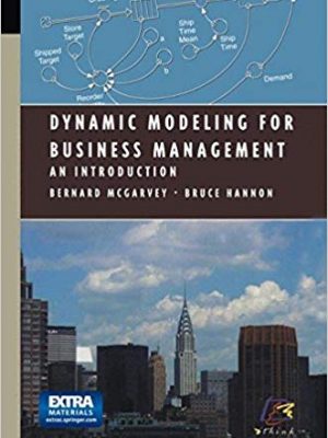 Dynamic Modeling for Business Management An Introduction Modeling Dynamic Systems